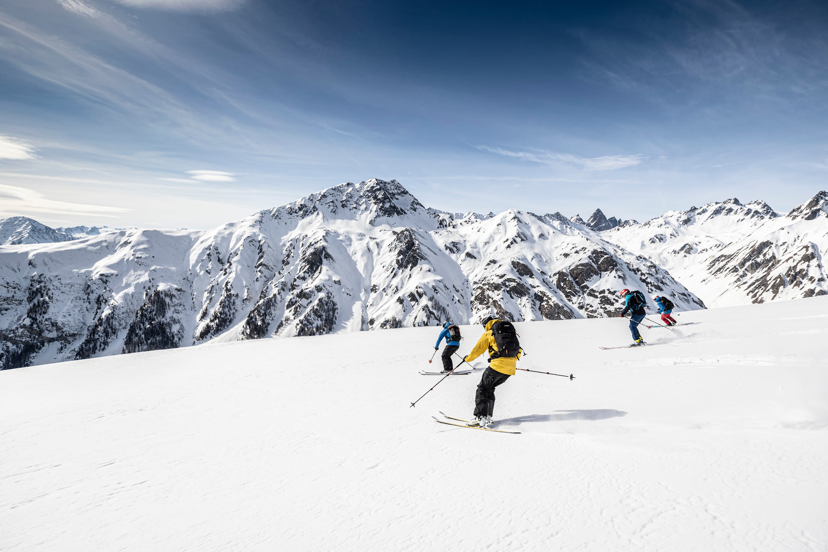 Mittwoch Ski- / Snowboardtour Unterengadin