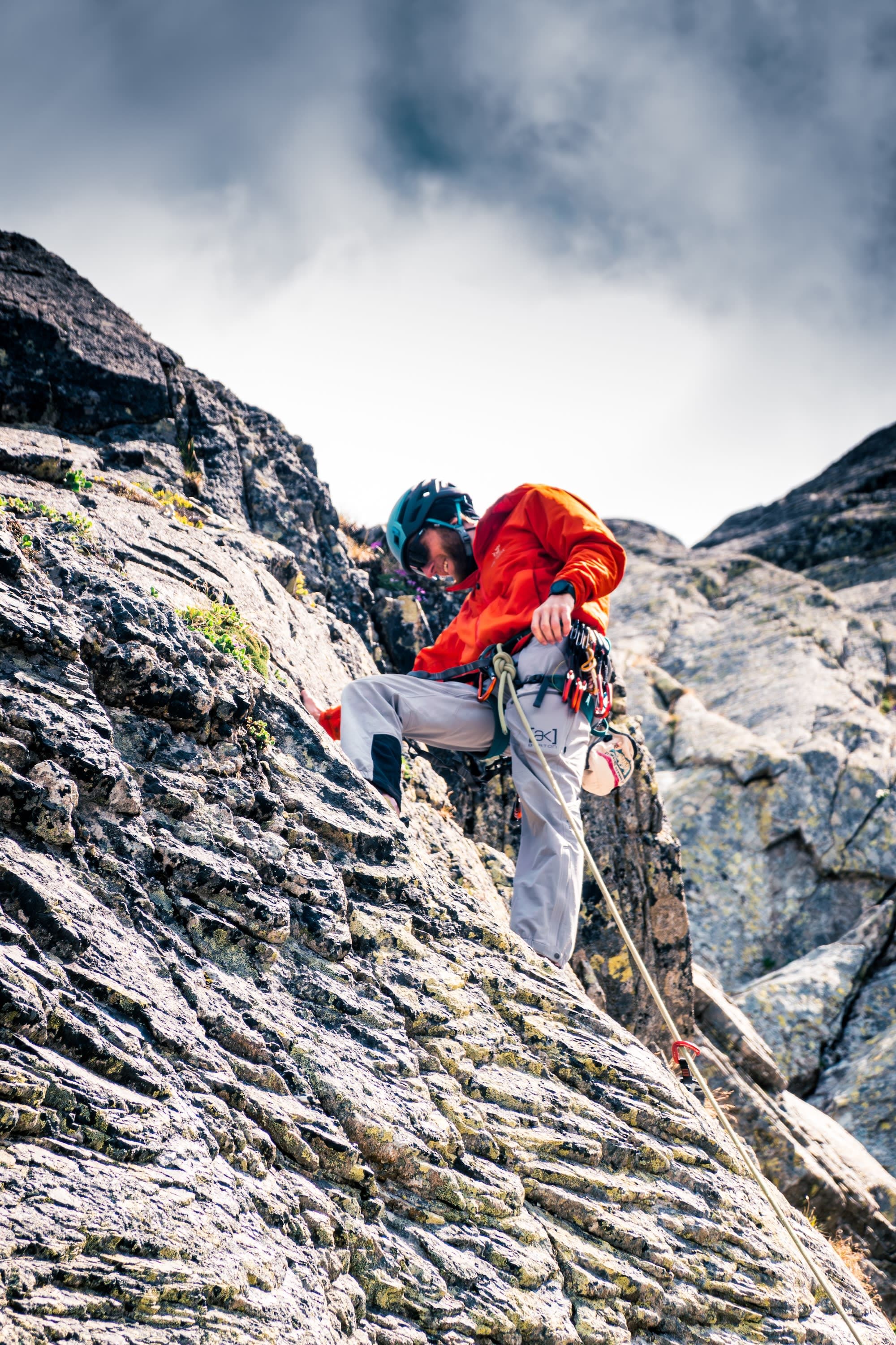 Mehrseillängenkurs Albigna, Bergell