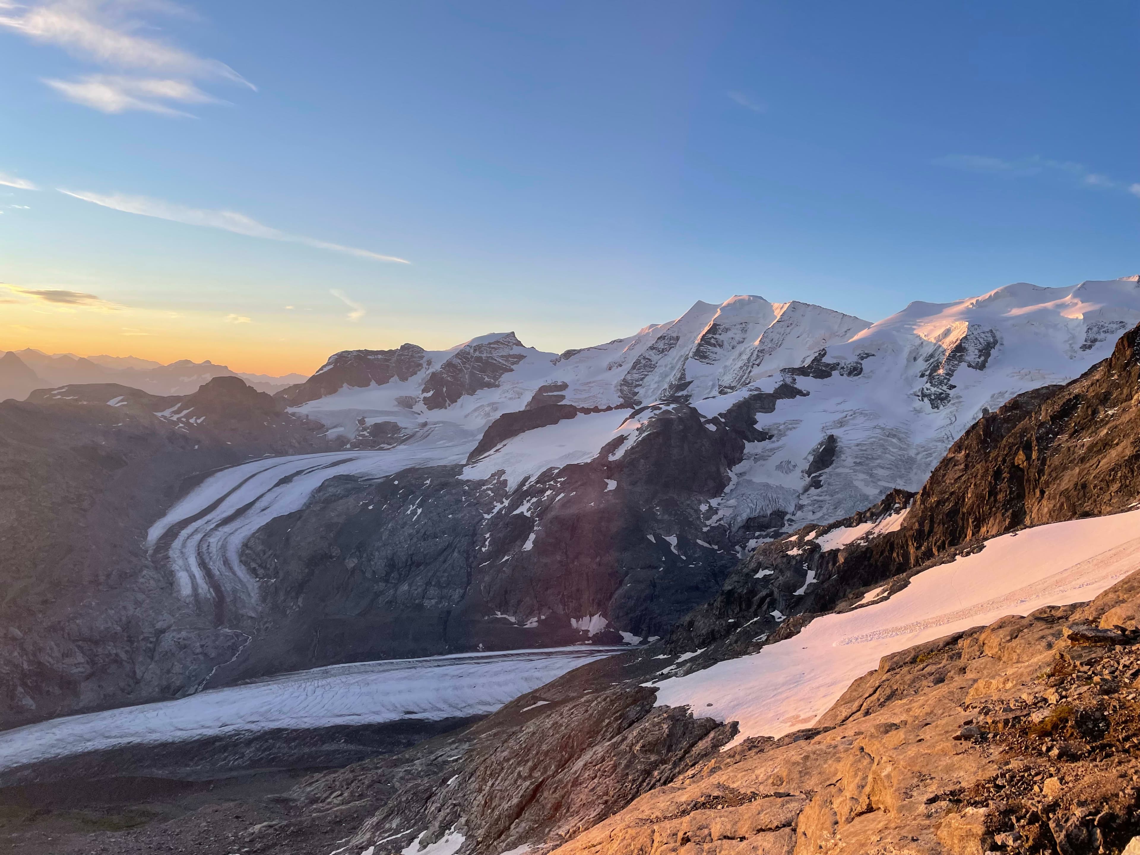 Piz Palü 3900 m ü.M.