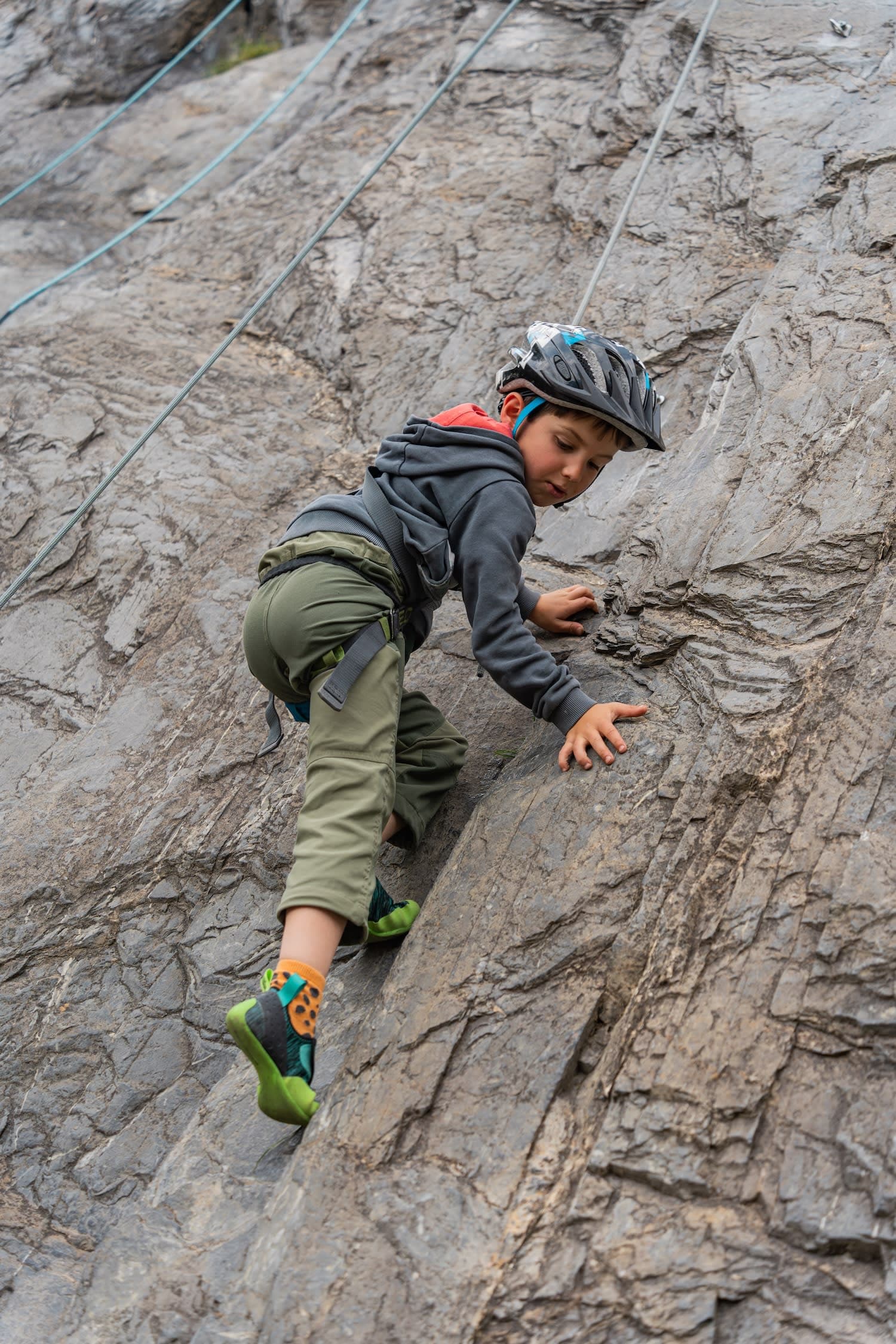Familienspecial im Klettergarten Segnesboden