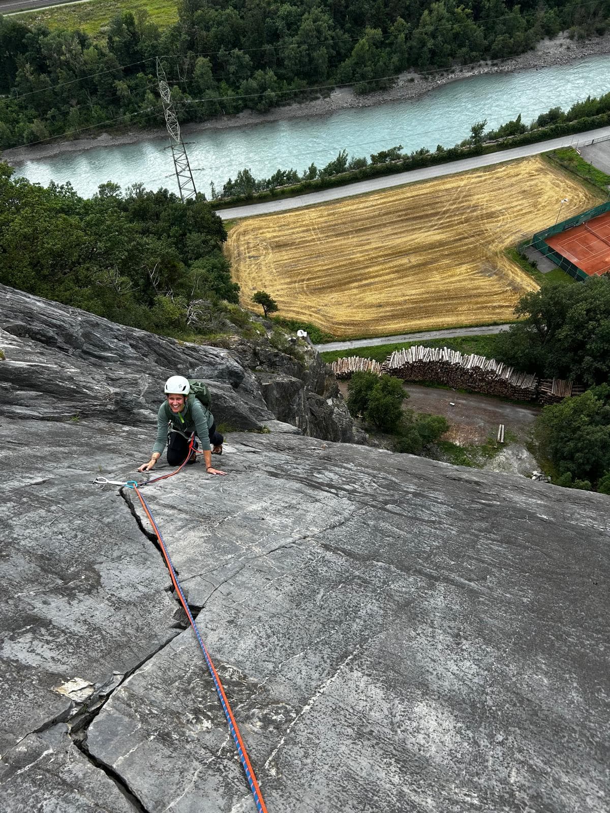Haldenstein, Plattenwand 5c+