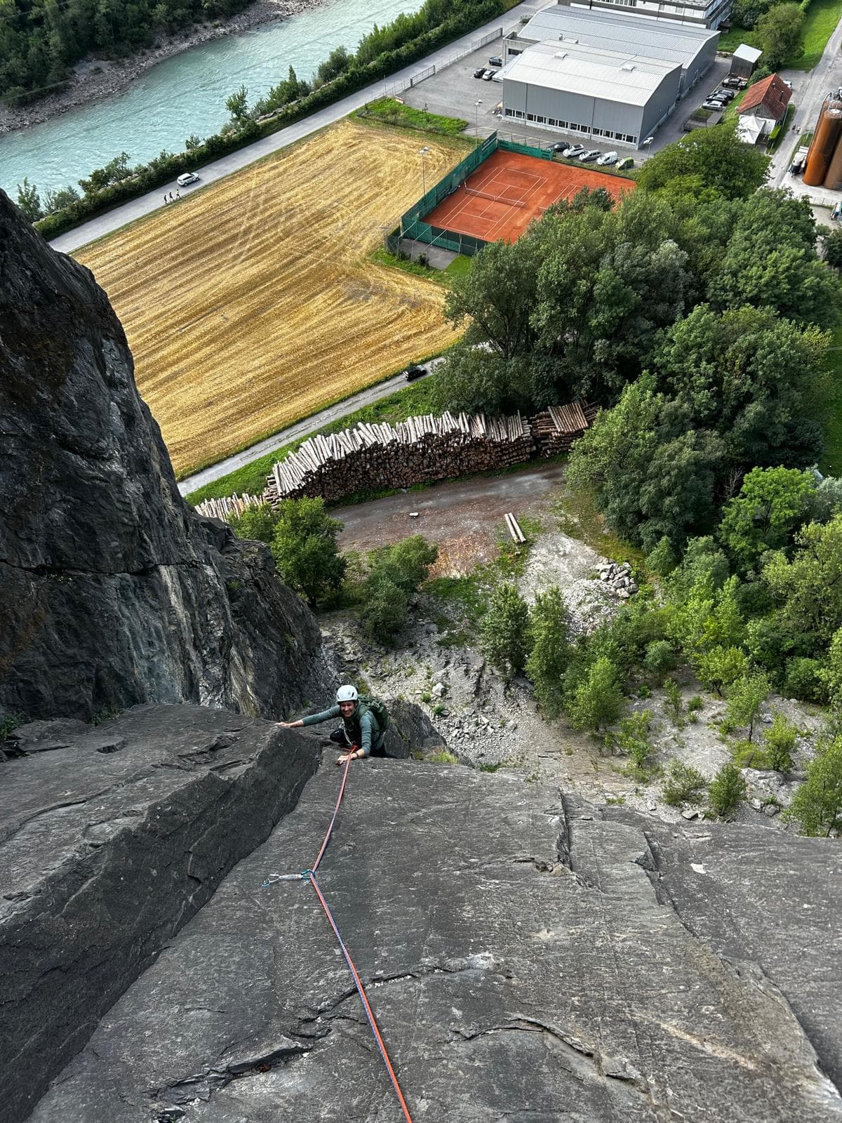 Haldenstein, Plattenwand 5c+