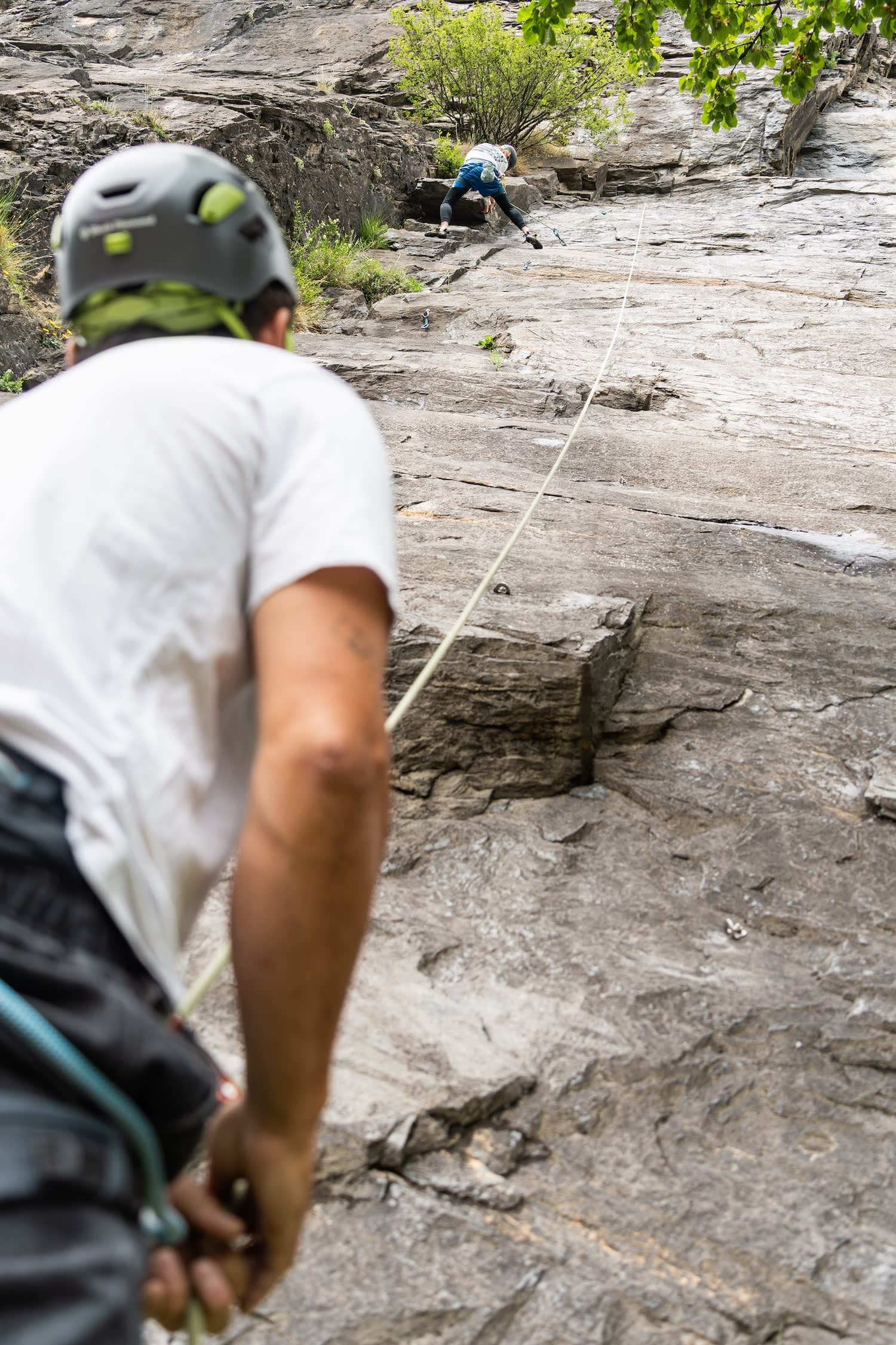 Kletterkurs für Einsteiger im Klettergarten