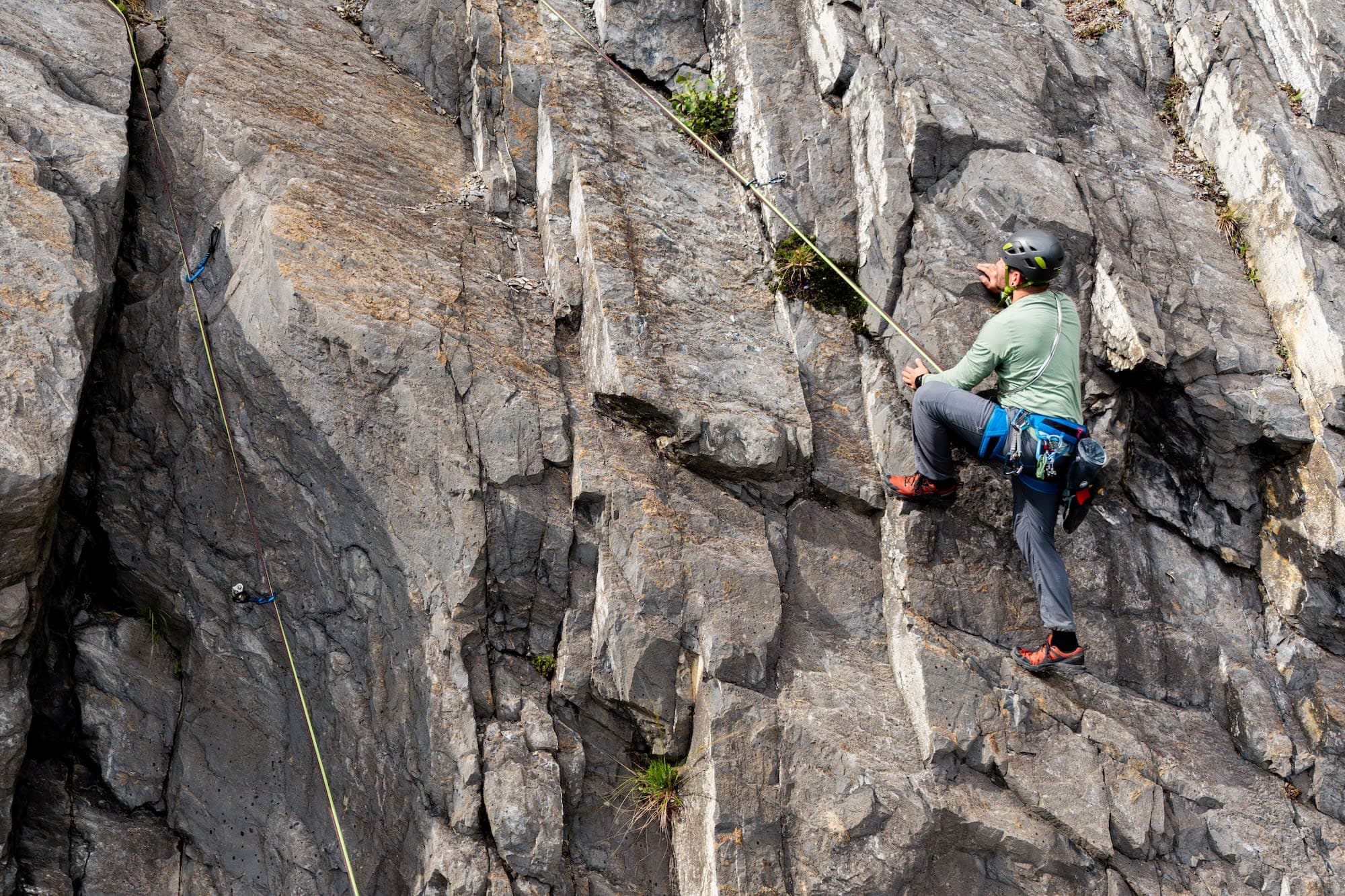 Schnupperkurs Felsklettern in Siat