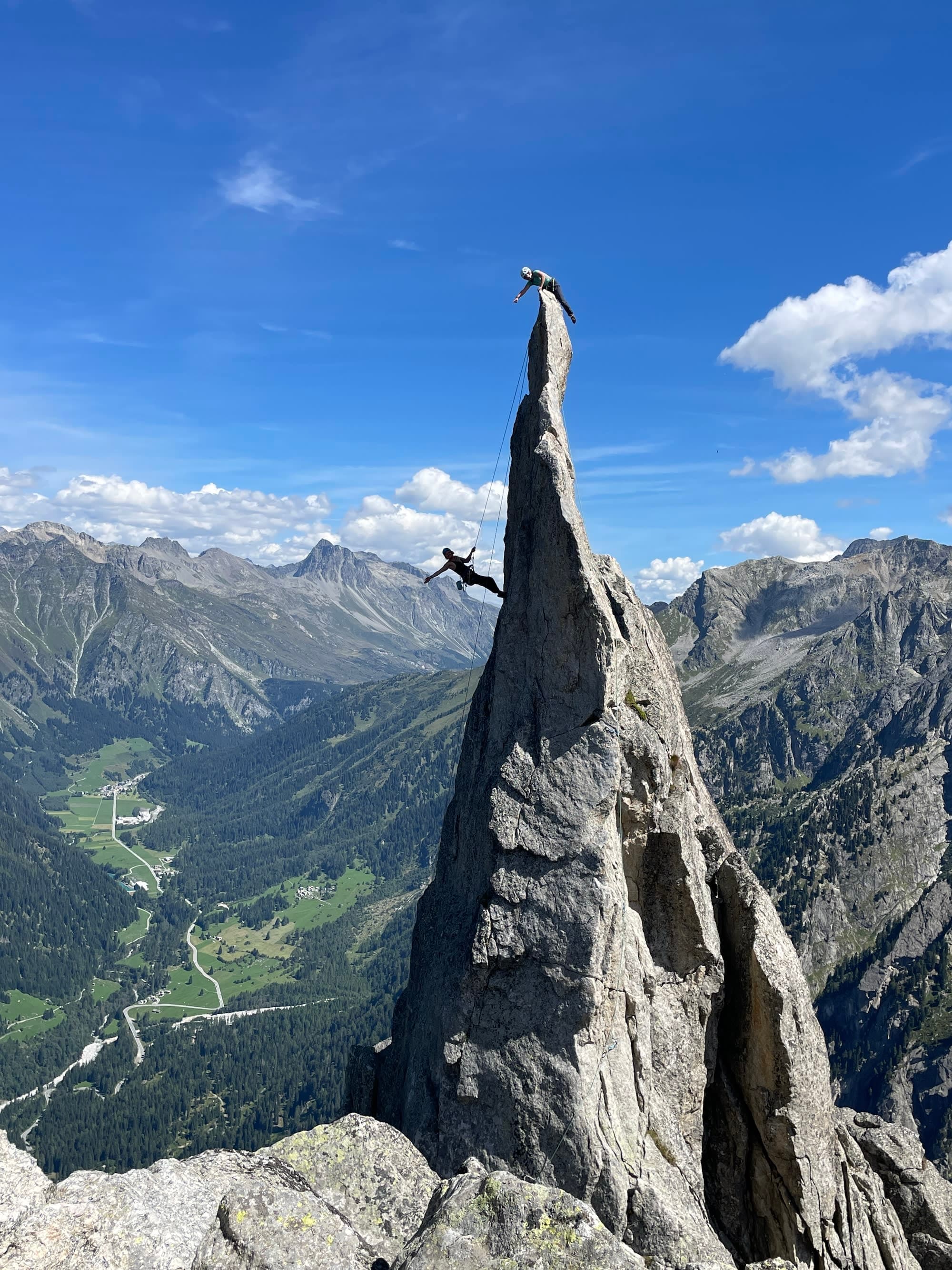 Mehrseillängenkurs Albigna, Bergell