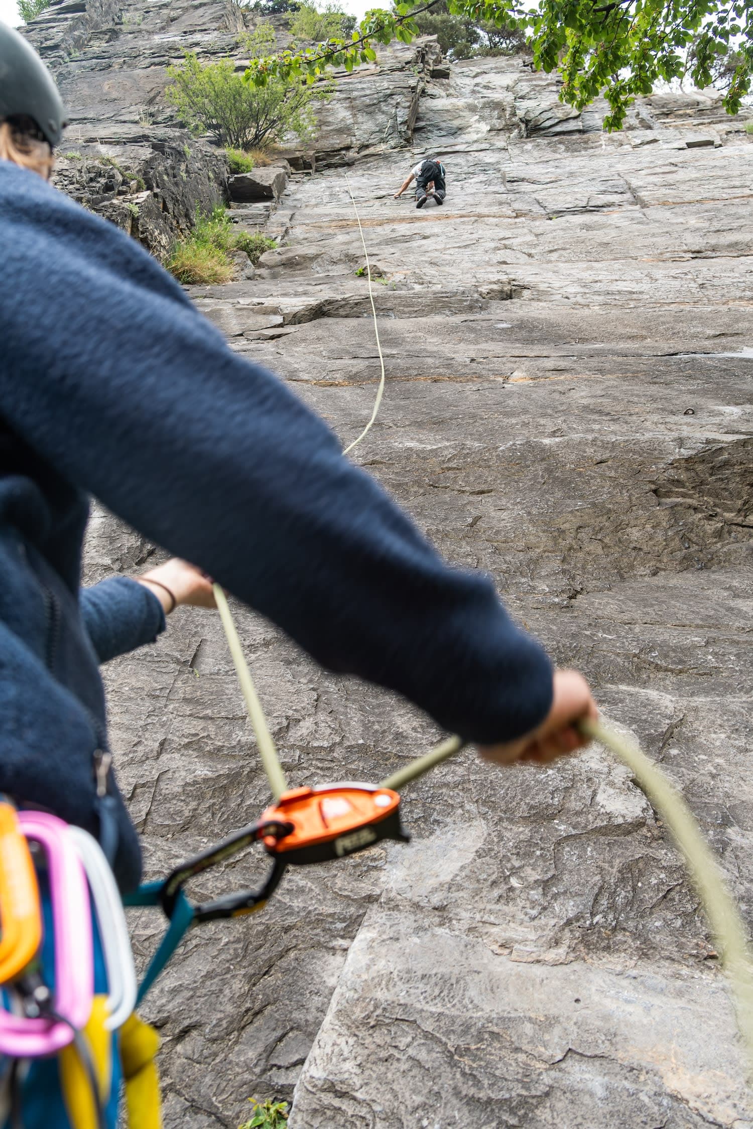 Schnupperkurs Felsklettern in Siat