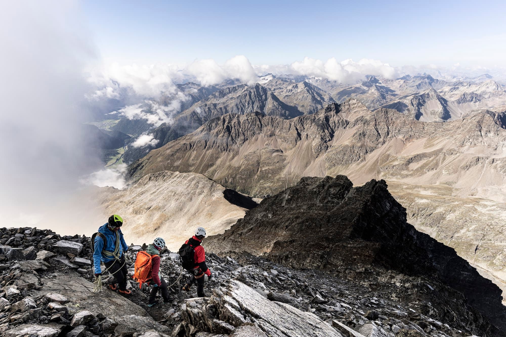 Piz Linard Südostgrat 3410 m ü.M.