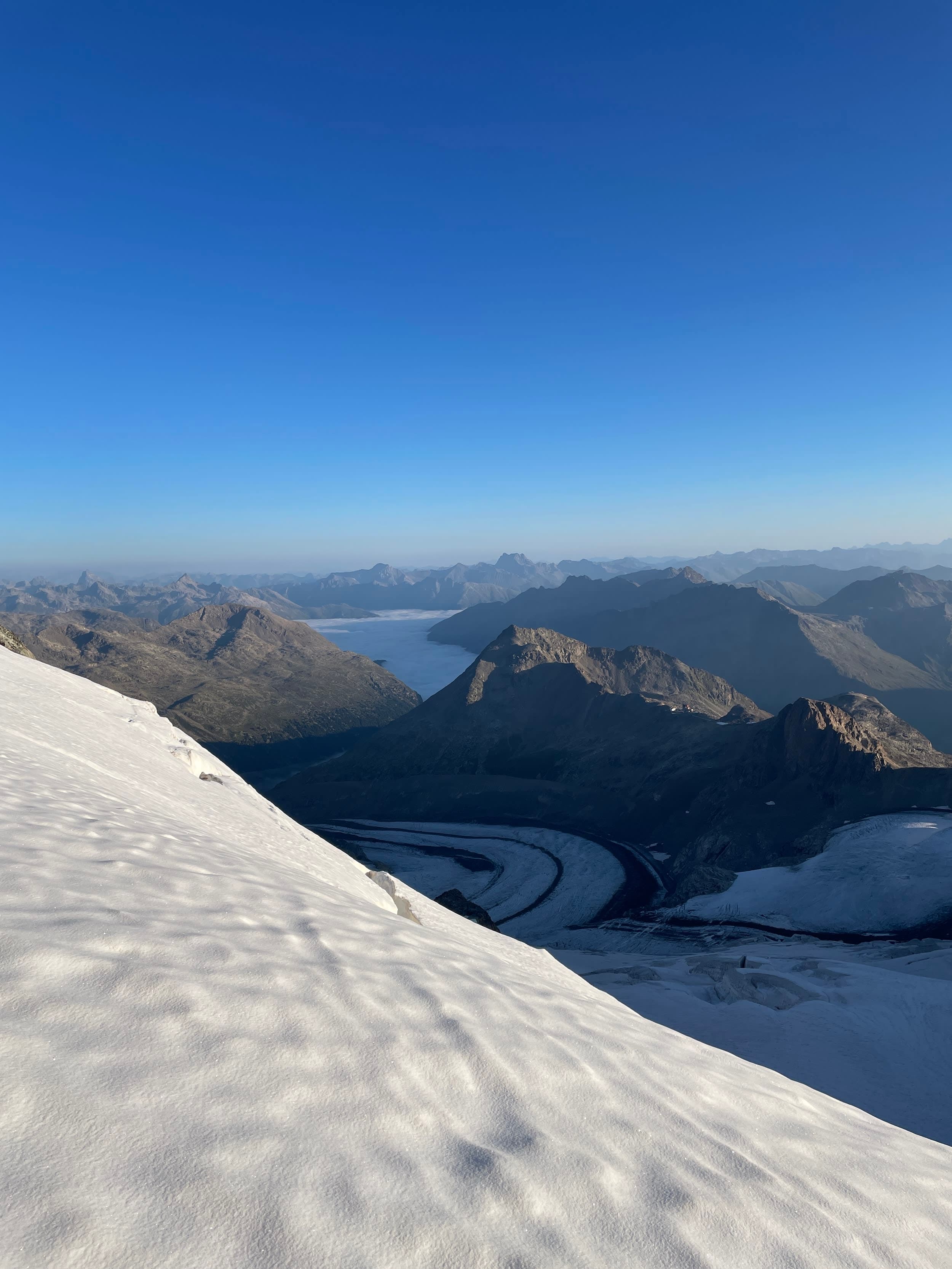 Piz Palü 3900 m ü.M.